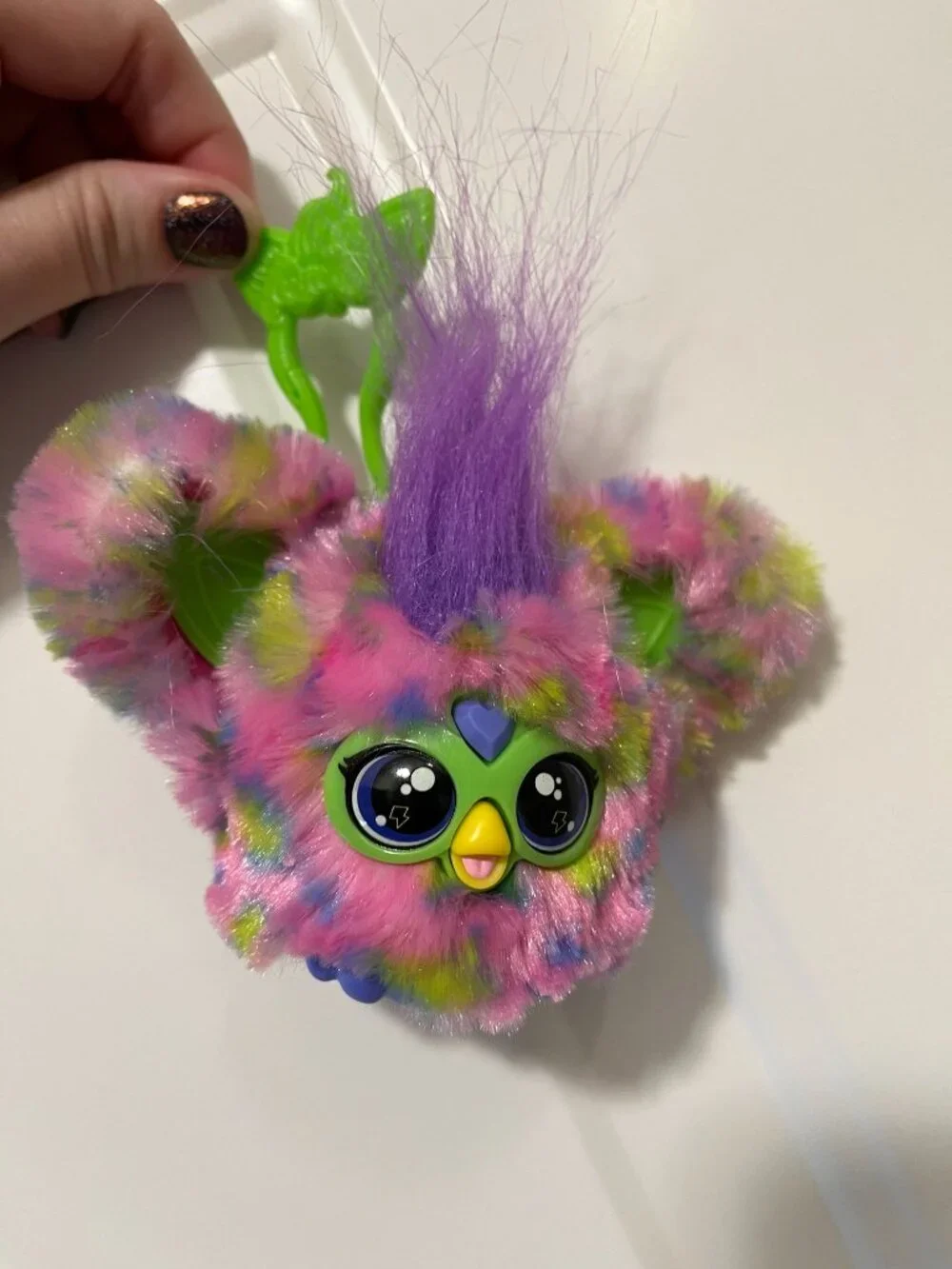 Furby Furblets - Too-Koo - Mini Electronic Plush Toy - School Backpack Charm